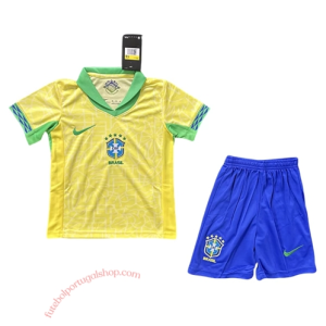 Camisola Brasil Crianca Equipamento Principal 2024 1