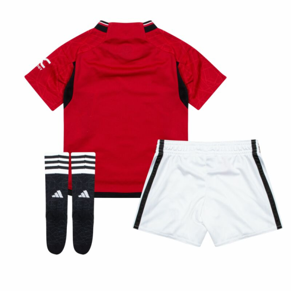 Camisola Manchester United 202324 Crianca Equipamento Principal 2