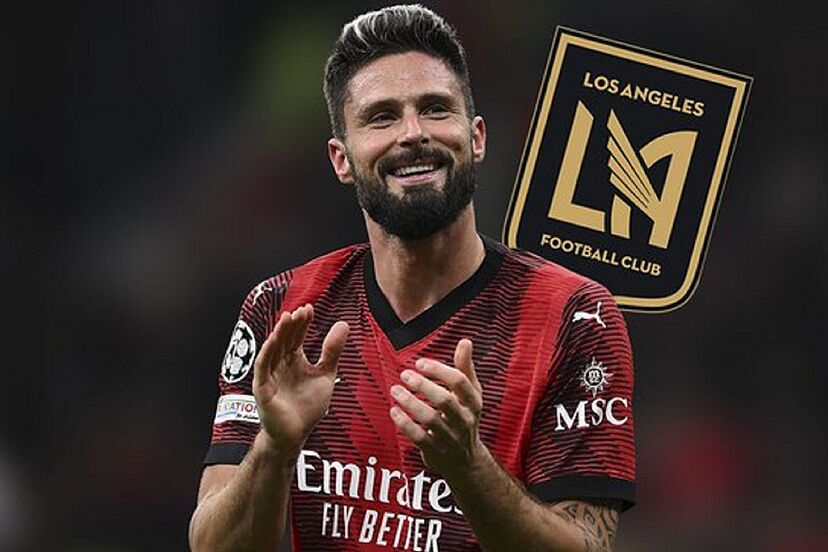 Giroud chega a Los Angeles sem visto, mas os fãs estão um pouco preocupados com a sua idade